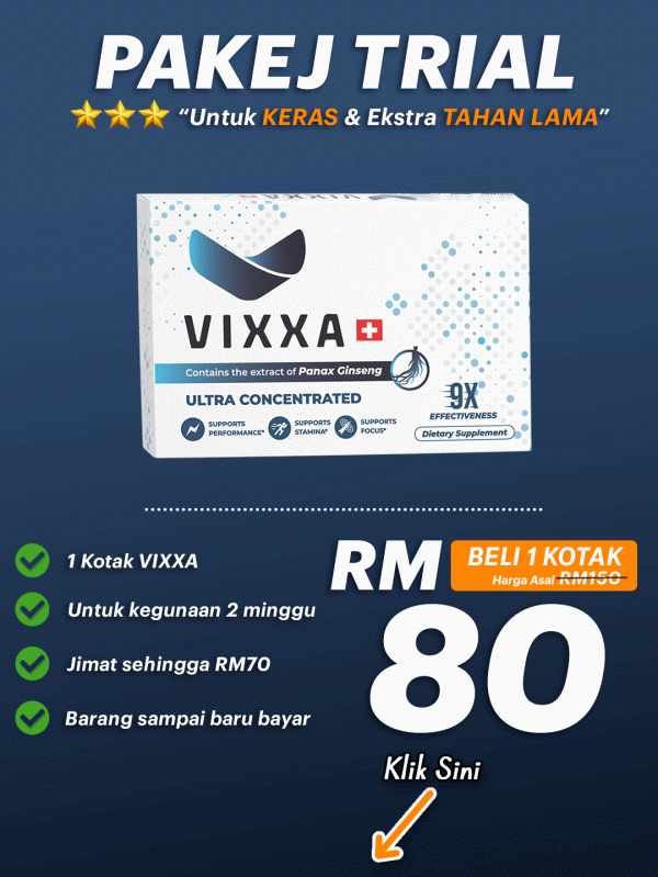 Pakej Trial- 1 kotak Vixxa